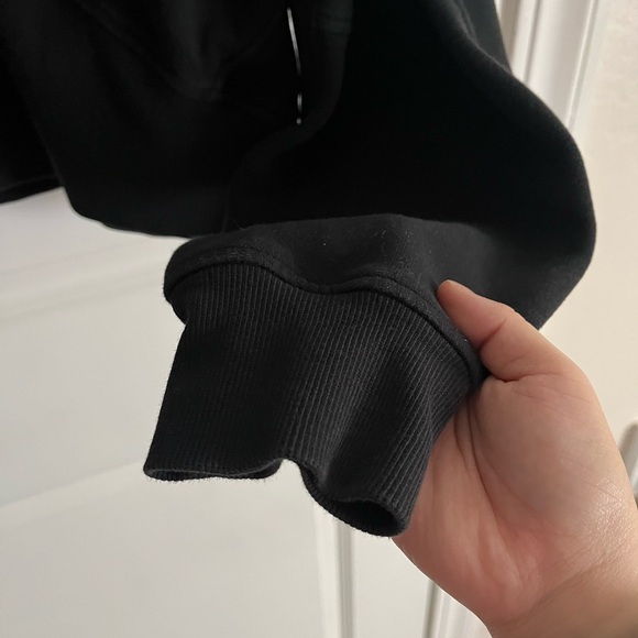 Lululemon Black 3/4 Crop Zip Hoodie, Size XS/S - Picture 12 of 15